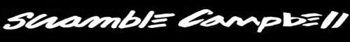 A black and white image of the word " one ".